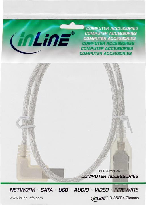 Actual product image InLine USB 2.0 cable (1 m, USB 2.0)