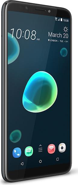 Produktbild HTC Desire 12+ (32 GB, Cool Black, 6", Dual SIM + SD, 13 Mpx, 4G)