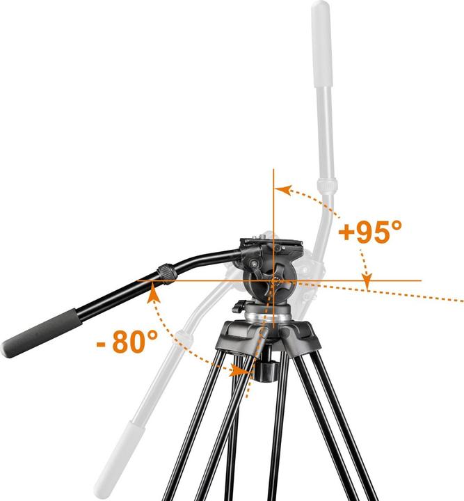 Produktbild Walimex pro Pro EI-717 Videostativ 133cm (Metall)