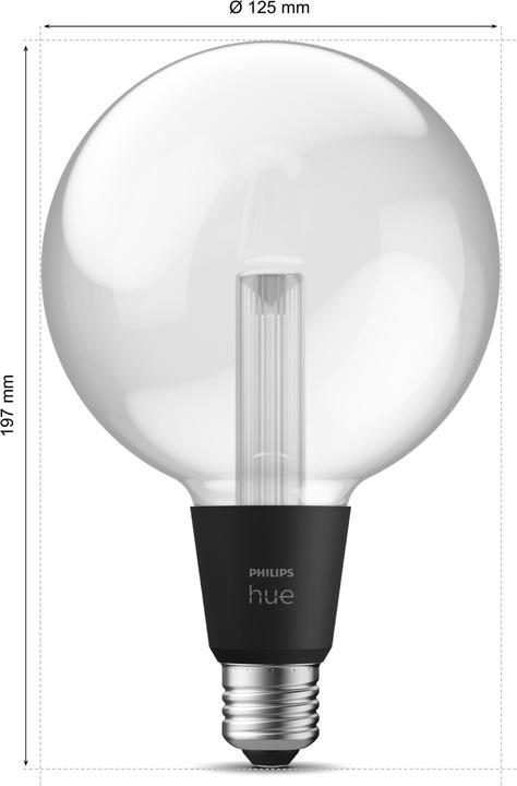 Actual product image Philips Hue White & Colour Ambiance Lightguide Giant Globe (E27, 6.80 W, 500 lm, 1 x, G)