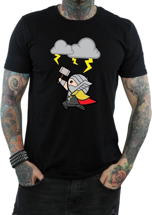 Produktbild Kawaii Thor God Of Thunder TShirt (XXL)