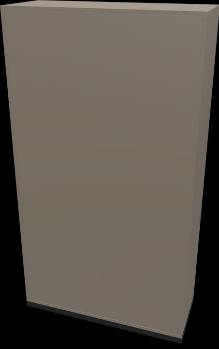 Actual product image Narbutas Choice hinged door cabinet (100 x 40 x 182 cm)