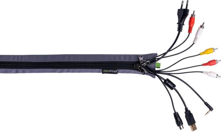 Actual product image OK-Line Cable duct STAYWIRED PRO Flex, textile (Duct, 200 cm)