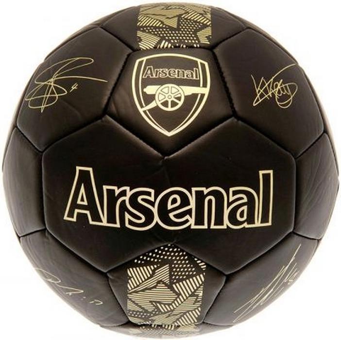 Actual product image Arsenal FC Phantom football with signatures