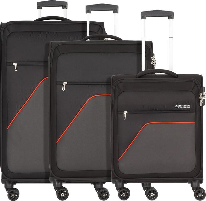 Actual product image American Tourister Sky Surfer 4 wheel suitcase set 3 pieces (205 l, XL (from 140l))
