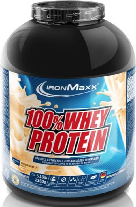 Image du produit IronMaxx 100% Whey Protein (boîte de 2350g) (French Vanilla Cream, 1 pcs, 2350 g)