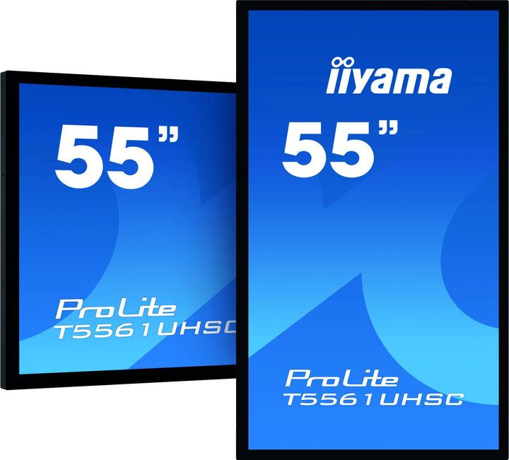 Actual product image iiyama Prolite T5561UHSC-B1 (3840 x 2160 Pixels, 55")