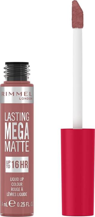 Actual product image Rimmel London Lasting Mega Matte Liquid Lip Colour (110 Blush)