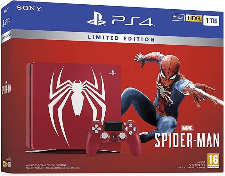Produktbild Sony Playstation 4 + Spider-Man