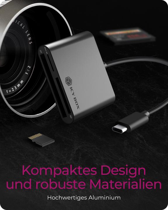 Image du produit Icy Box IB-CR301-C3 (USB-C)