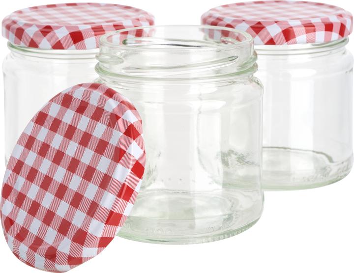 Actual product image VBS Glasses with screw cap "Round", 170 ml (3 pcs., 0.17 l)
