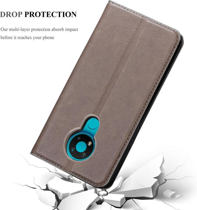 Immagine prodotto Cadorabo Copertina magnetica invisibile del libro (Nokia 3.4)