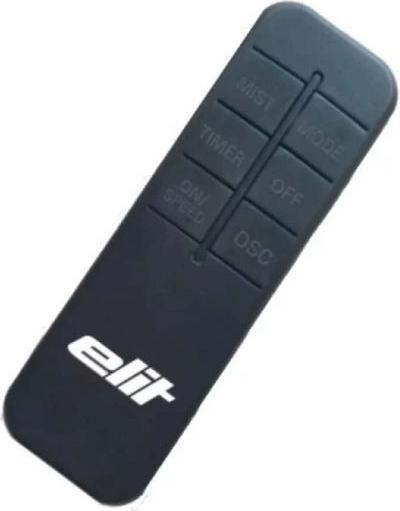 Actual product image Elit Mist Fan FMS-4017N Remote Control, Digital LED display, Sensor Touch Control Panel, Timer 12 hours