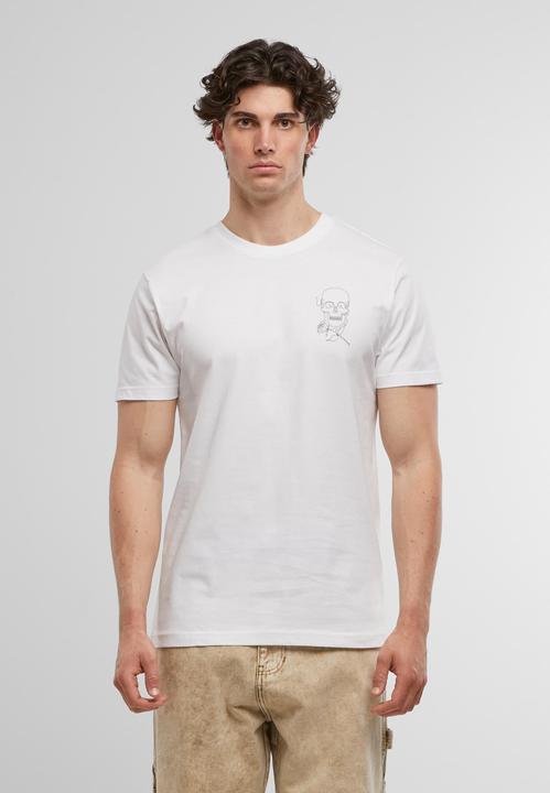 Produktbild Mister Tee Skull One Line Tee - 89249 (S)