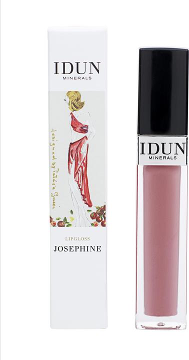 Produktbild IDUN Minerals Lipgloss Josephine brunrosa (006)