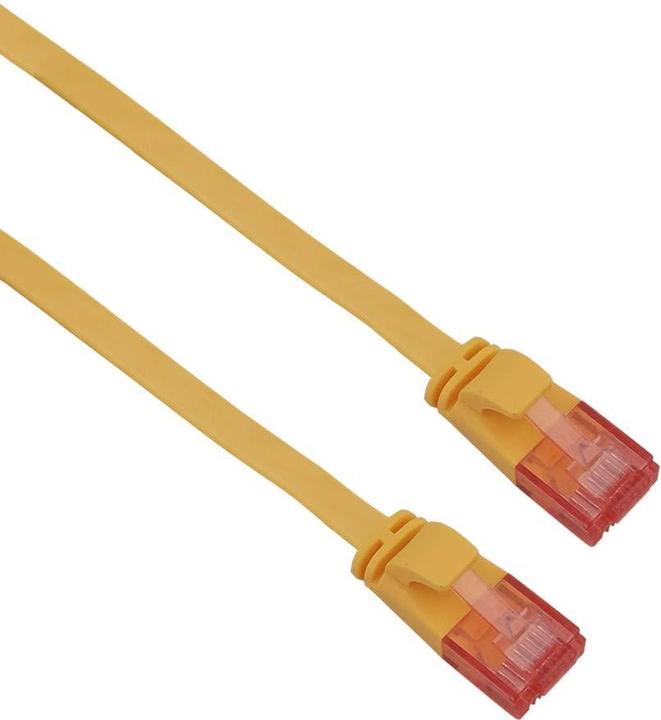 Immagine prodotto Helos cavo patch ultra sottile U/UTP Cat 6 giallo 15,0m (U/UTP, CAT6, 15 m)