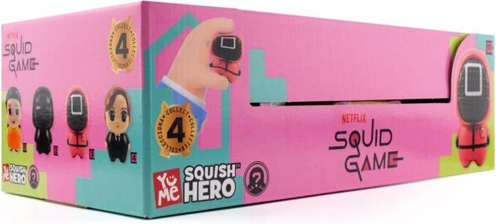 Image du produit YuMe Squid Game Squish Hero Figurines anti-stress 8 cm Présentoir (12)