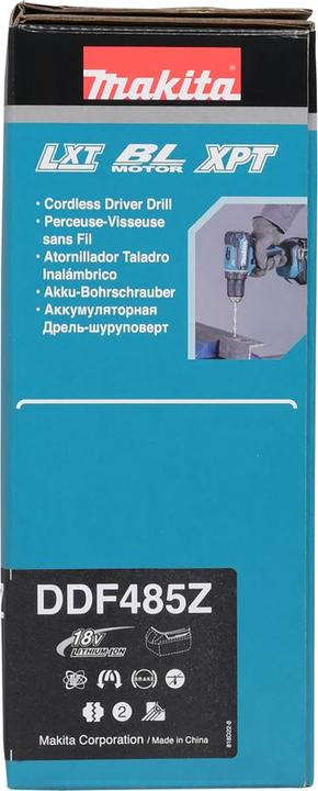 Actual product image Makita Cordless drill screwdriver (Rechargeable battery operated)