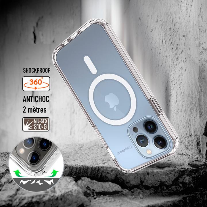 Image du produit CaseProof coque smartphone iphone 11 pro - protection 360° antichoc magsafe shock (Apple iPhone 11 Pro)
