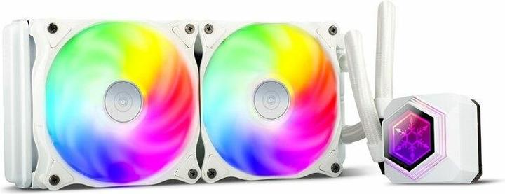 Actual product image Silverstone Permafrost PF240W-ARGB, V2 complete water cooling system