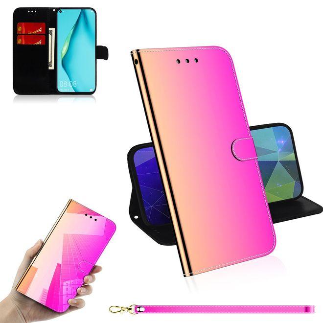 Produktbild MU Style Mirror Surface Bookcover Series (Huawei P40 Lite)
