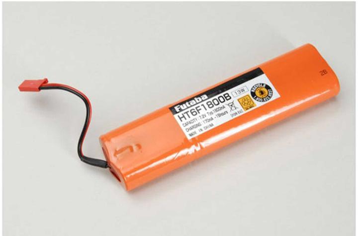 Actual product image Futaba Transmitter battery 7.2V 1800mAh Ni-MH T8FG, T12FG (7.20 V, 1800 mAh)