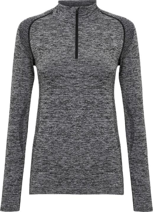 Tri Dri Seamless 3D Fit Multi Sport Performance Zip Top