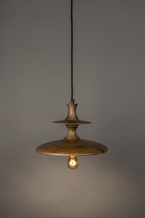 Actual product image Dutchbone Pendant Lamp Cath S Walnut (E27)