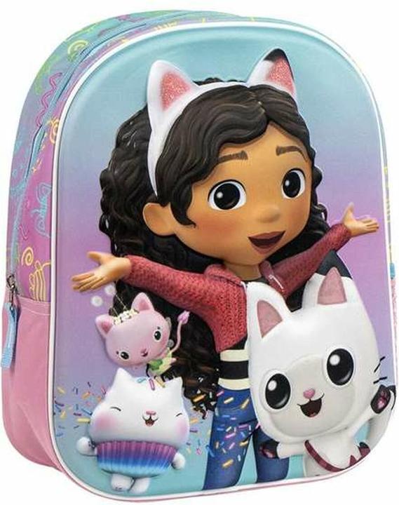 Produktbild Cerda Schulrucksack 3D Gabby's Dollhouse Rosa 25,0 x 31,0 x 10,0 cm