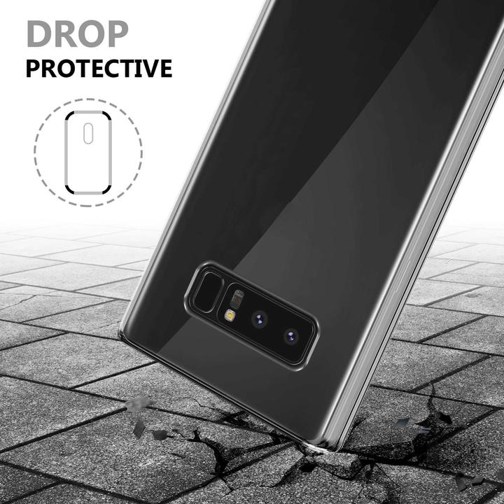 Actual product image Cadorabo TPU Hull 360 Degree Case (Samsung Galaxy Note 8)