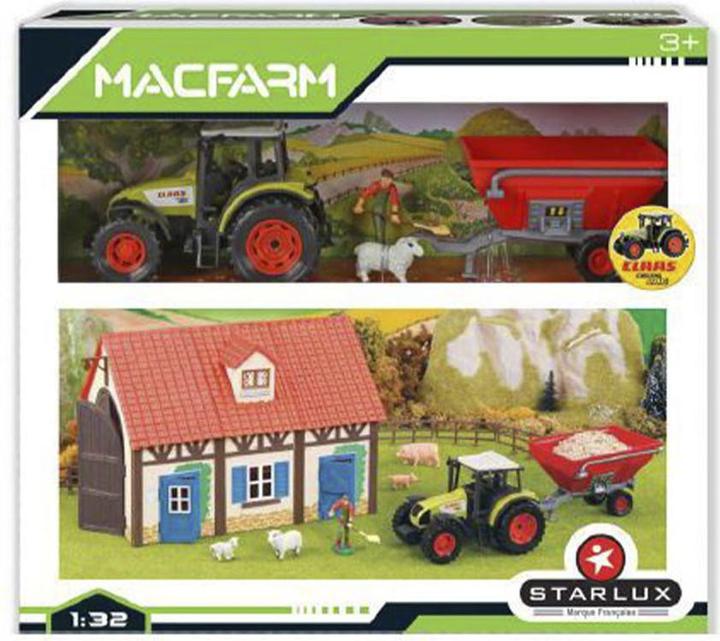 Produktbild Starlux Farm-Set Tiere mit Traktor