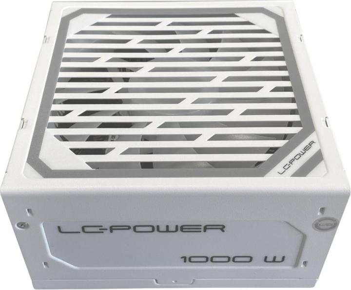 Immagine prodotto LC-Power Alimentatore 1000W LC1000MW Modular V3.1 (80+Gold)bianco (1000 W)