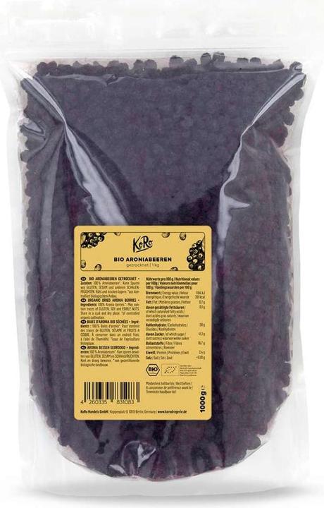 Immagine prodotto KoRo Bacche di aronia essiccate biologiche (1000 g)