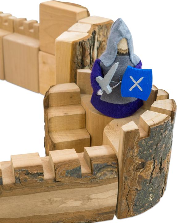 Actual product image Magic Wood Camelot castle, 35 pieces