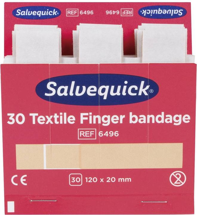 Image du produit Salvequick Bande de doigts élastique recharge 6496 (Accessoires pour trousse de secours)