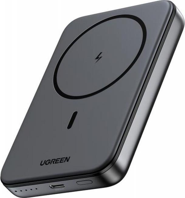 Produktbild Ugreen 10000mah Magnetic Wireless Power Bank Space Grey Powerbank - Gr - 10000 mAh (10000 mAh, 20 W, 20 Wh)