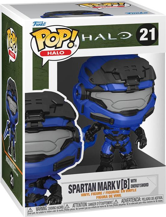 Image du produit Funko Pop! Halo Infinite : Mark V (B) w/ Energy Sword (21)