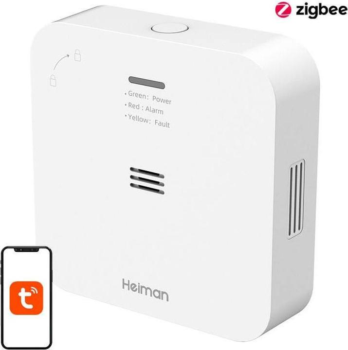 Produktbild Heiman WiFi-Kohlenmonoxidsensor