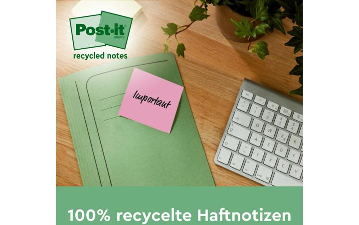 Actual product image Post-it Recycling Notes (76 x 76 mm)