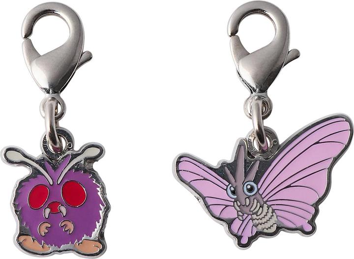 Pokémon Pokemon Center - Venonat & Venomoth Schlüsselanhänger - 2 Stück