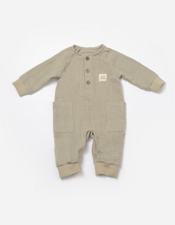 BabyCosy Strampler mit Taschen