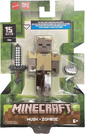 Mattel MINECRAFT 3.25' CORE FIGURE Husk