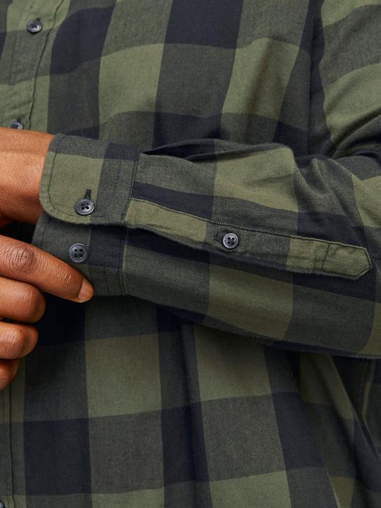 Actual product image Jack & Jones Check Plus Size Shirt (XXL)
