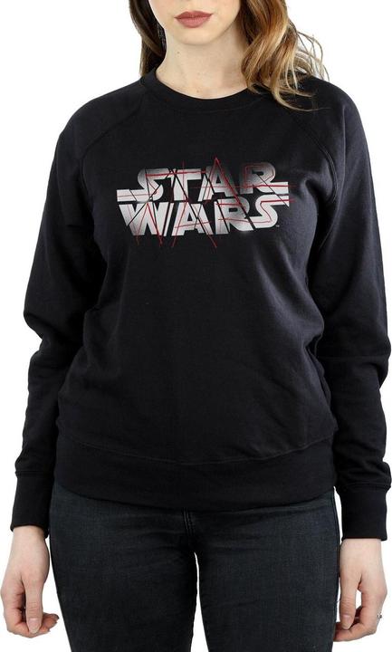 Immagine prodotto Star Wars The Last Jedi Spray Logo Felpa Donna (M)