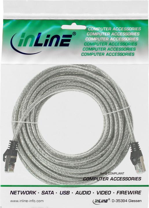 Actual product image InLine Network cable (SF/UTP, CAT5e, 10 m)