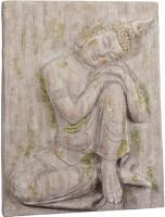 Cepewa Buddha Wandbild, design 1, gross ca. 50x64x13cm