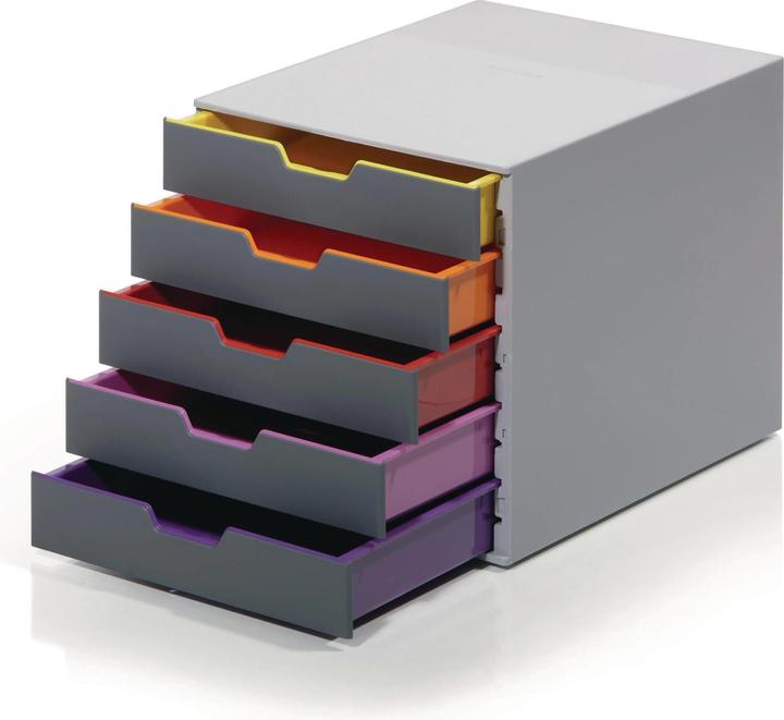 Image du produit Durable Boîte à tiroir Varicolor 5 (A4)