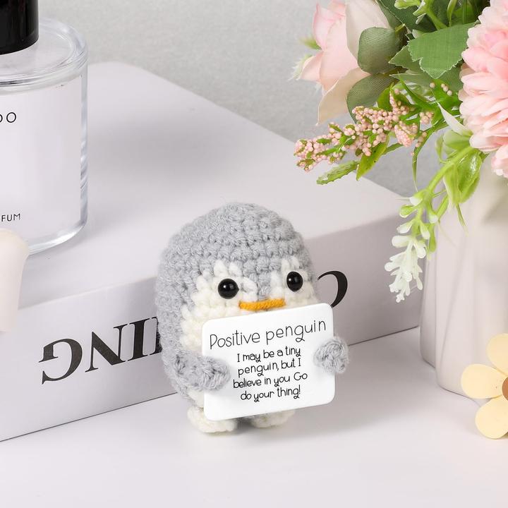 Image du produit I Am Creative Pingouin positif (4.50 cm)