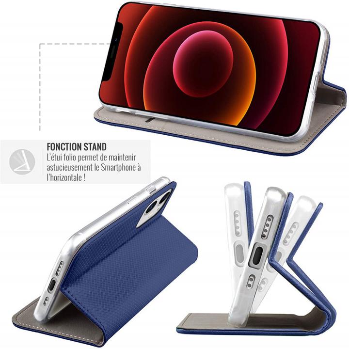 Produktbild OEM Smart Magnet Hülle für Xiaomi Redmi 10c 4G blau (Xiaomi Redmi 10C)