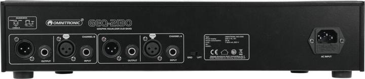 Image du produit Omnitronic GEQ-2310 (égaliseur)